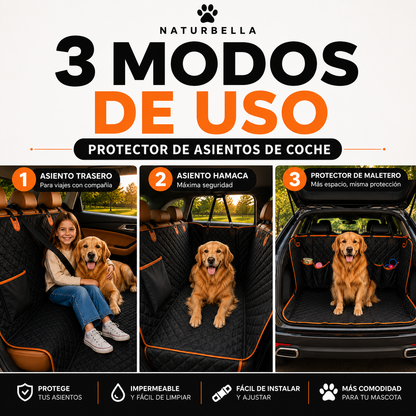 Protector para Asientos de Coche para Perros
